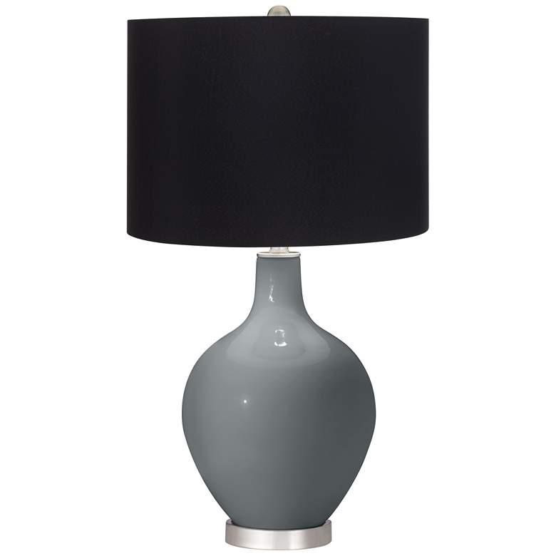 Image 1 Software Ovo Table Lamp with Black Shade