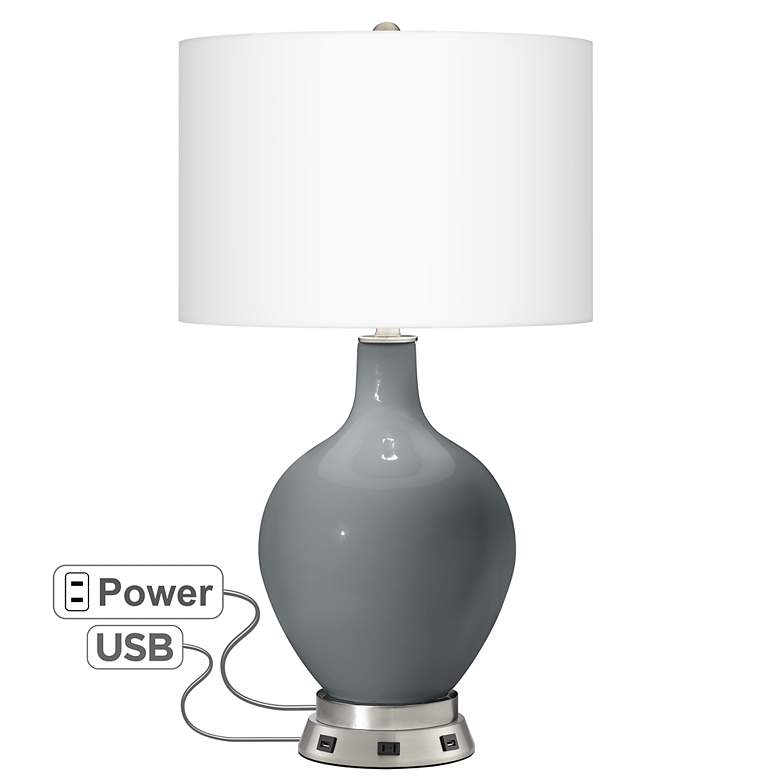 Image 1 Software Ovo Table Lamp with USB Workstation Base