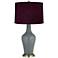 Software Patterned Purple Shade Anya Table Lamp