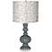 Software Pebble Drum Shade Apothecary Table Lamp