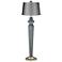 Software Satin Gray Lido Floor Lamp with Color Finial