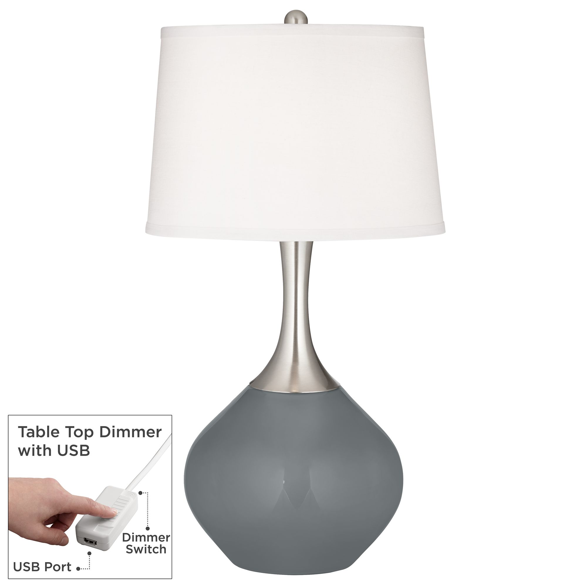 Image Software Spencer Table Lamp with Dimmer