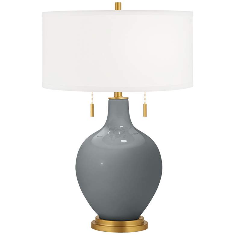 Image 2 Software Toby Brass Accents Table Lamp with Dimmer