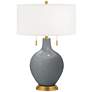 Software Toby Brass Accents Table Lamp with Dimmer