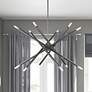 Thumbnail1 of Soho 12 Light Black Chrome Chandelier