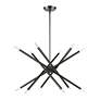 Thumbnail4 of Soho 12 Light Black Chrome Chandelier more views