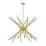 3_Soho 20 Light Satin Brass Large Chandelier more views