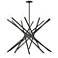 Soho 20 Light Scandinavian Gray Chandelier