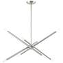 2_Soho 31 1/2" Wide Brushed Nickel 8-Light Linear Chandelier