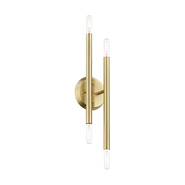 Image 5 Soho 4 Light Antique Brass ADA Sconce more views