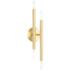 Soho 4 Light Satin Brass ADA Wall Sconce
