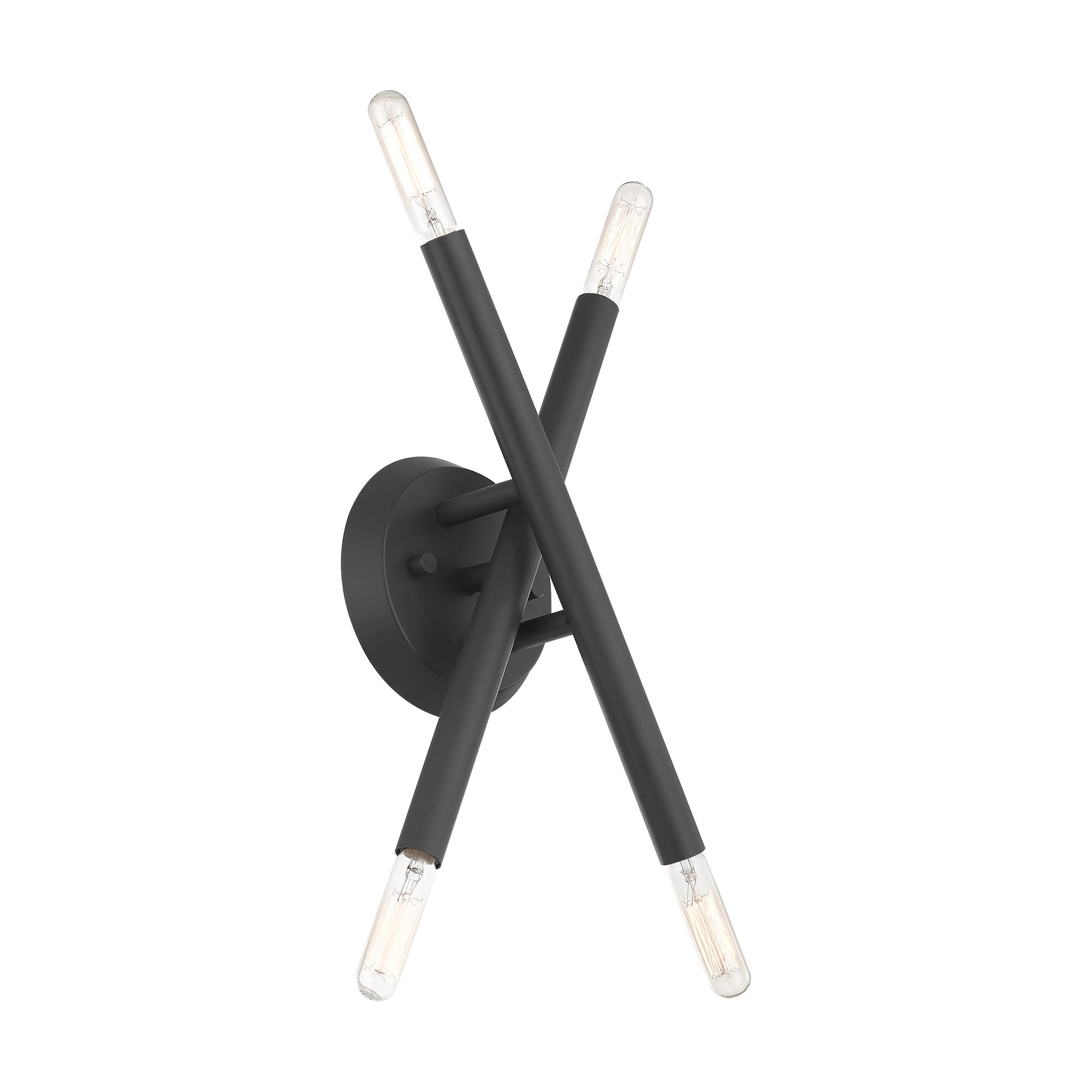 Image 5 Soho 4 Light Scandinavian Gray ADA Wall Sconce more views