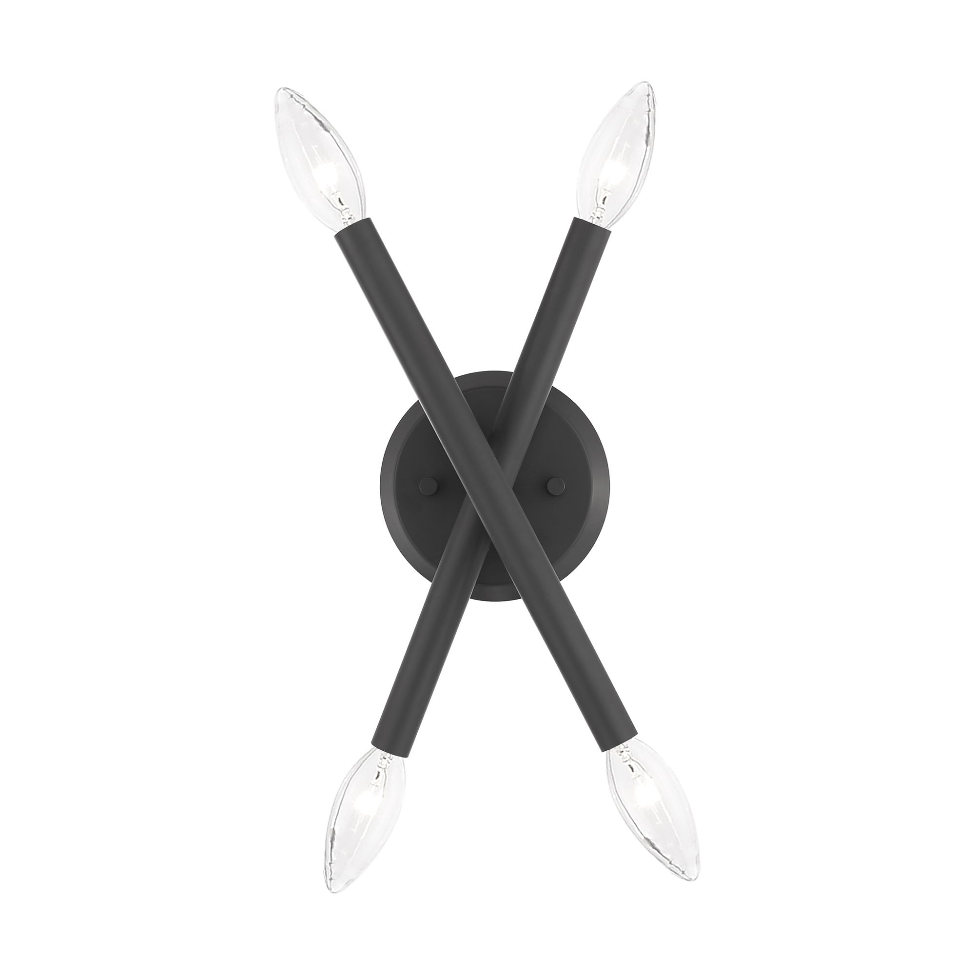 Image 7 Soho 4 Light Scandinavian Gray ADA Wall Sconce more views