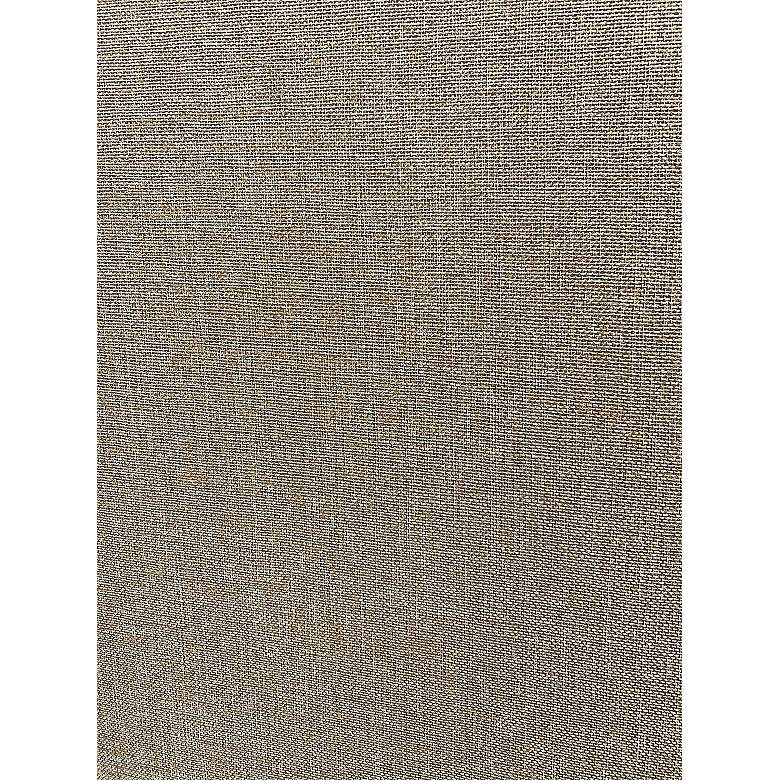 Image 3 Soho 47" Wide Brown Fabric Wood 3-Panel Screen/Room Divider more views