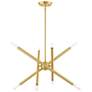 2_Soho 8 Light Satin Brass Chandelier