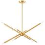 2_Soho 8 Light Satin Brass Linear Chandelier