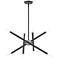 Soho 8 Light Scandinavian Gray Chandelier