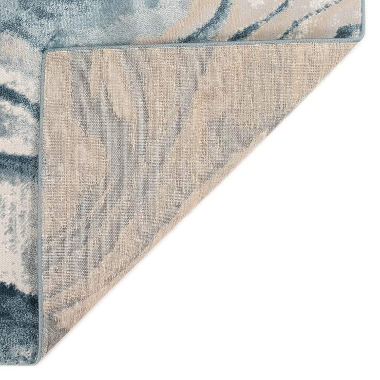 Image 5 Soho Agate 710003 5'3"x7'6" Blue Rectangular Area Rug more views