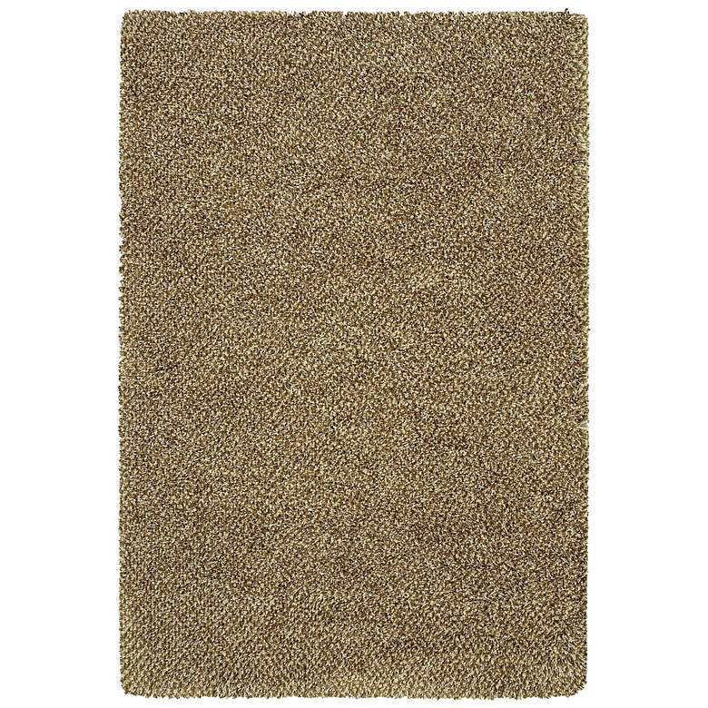 Image 1 Soho Collection Brown/Ivory Shag 5&#39;3 inchx7&#39;9 inch Area Rug