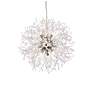 5_Solace 17 3/4" Wide Chrome Crystal 9-Light Pendant more views