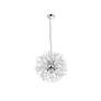Solace 17 3/4" Wide Chrome Crystal 9-Light Pendant in scene
