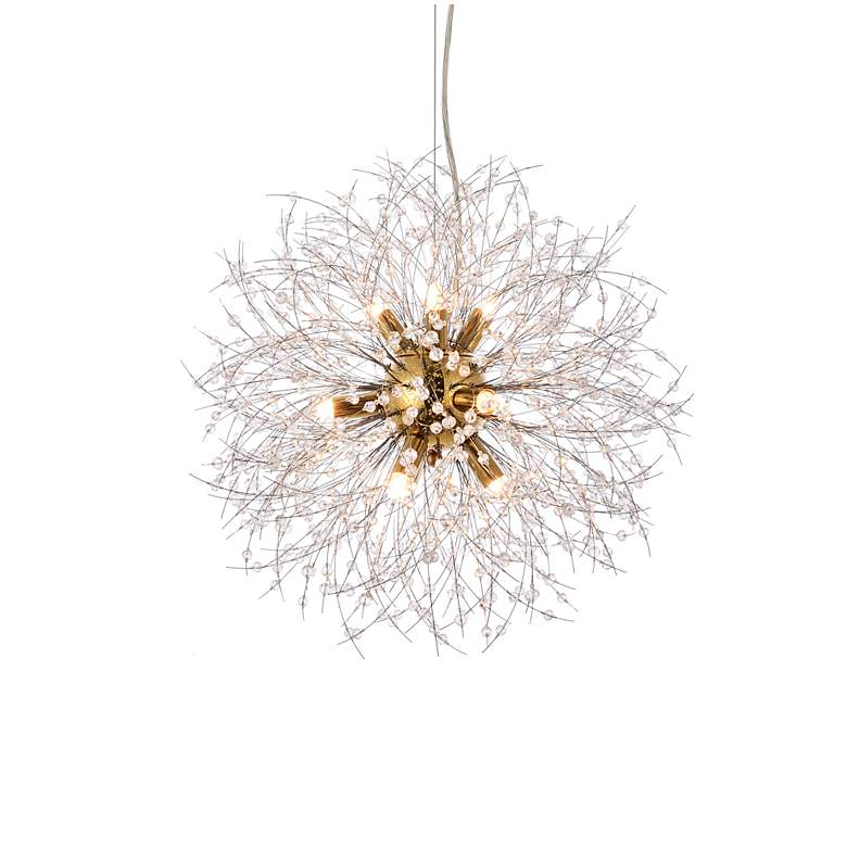 Image 5 Solace 17 3/4" Wide Gold 9-Light Pendant more views