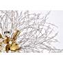 7_Solace 17 3/4" Wide Gold 9-Light Pendant more views