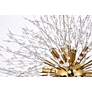 5_Solace 23 1/2" Wide Gold and Clear Crystal 12-Light Pendant more views