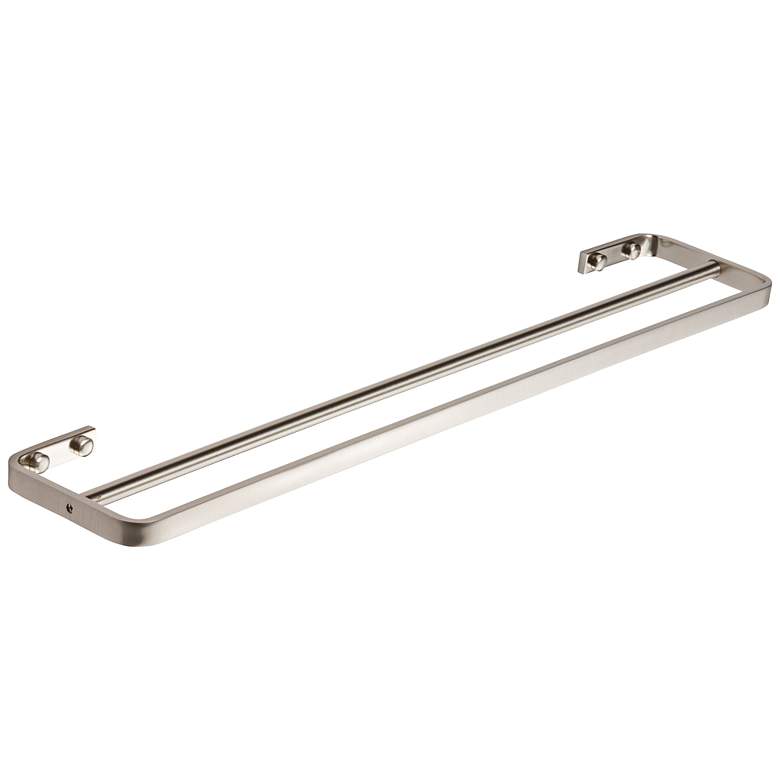 Image 1 Solange Brushed Nickel 23 1/2" Double Towel Bar