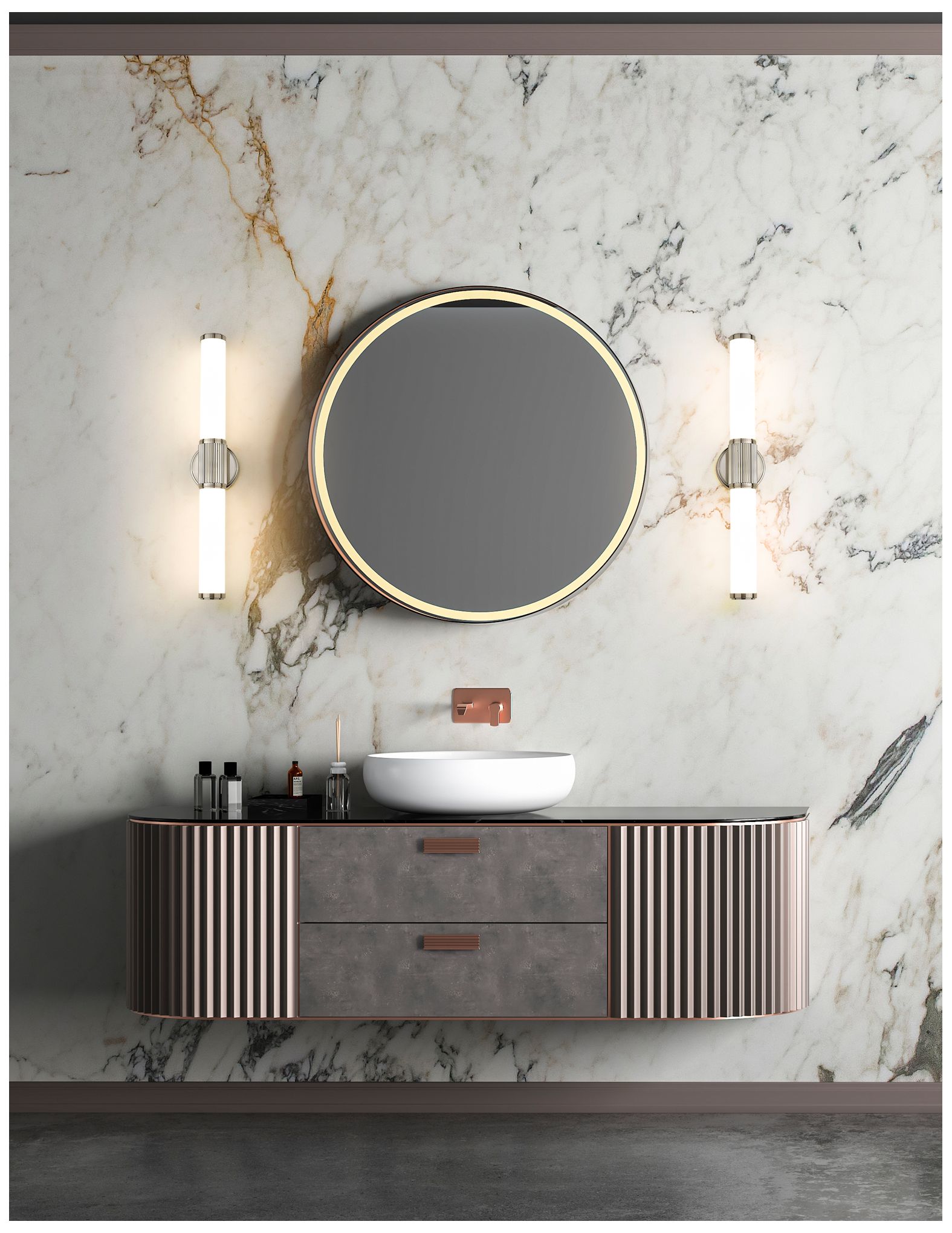 Image 2 Solange by Z-Lite Brushed Nickel 4 inch 1 Light Vanity more views