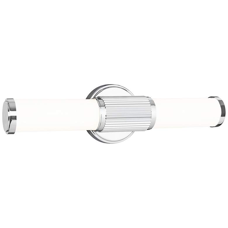 Image 1 Solange by Z-Lite Chrome 4 inch 1 Light Vanity
