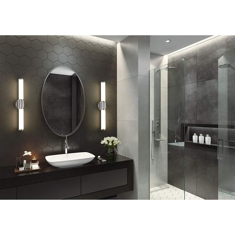 Image 3 Solange by Z-Lite Chrome 4 inch 1 Light Vanity more views