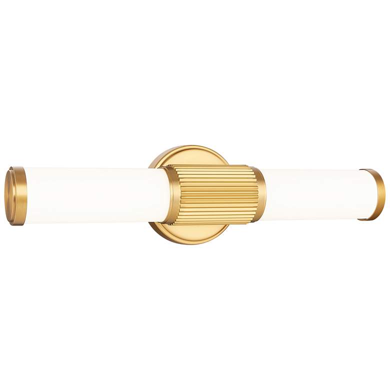 Image 1 Solange by Z-Lite Modern Gold 4 inch 1 Light Vanity