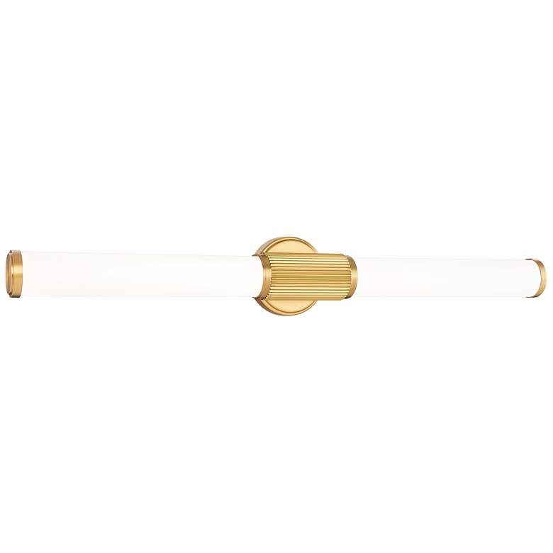 Image 1 Solange by Z-Lite Modern Gold 4 inch 1 Light Vanity