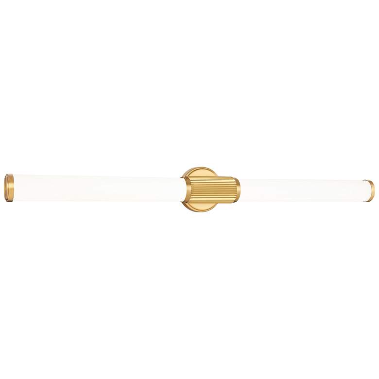 Image 1 Solange by Z-Lite Modern Gold 4 inch 1 Light Vanity