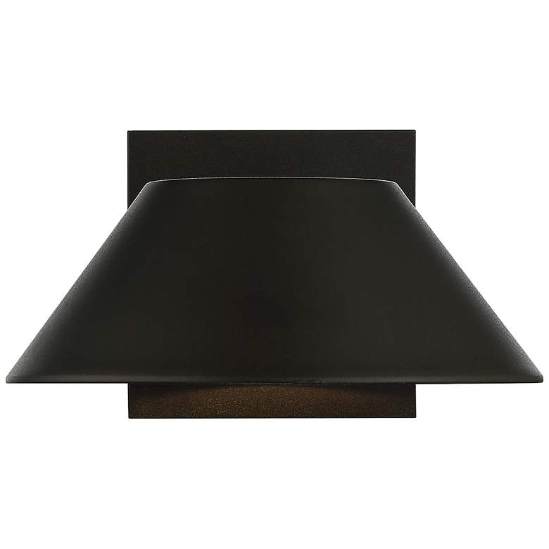 Image 5 Solano 6" High Black LED Outdoor Wall Light more views
