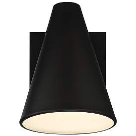 Image3 of Solano Outdoor LED Wall Mount - Square Backplate - Cone Shade more views