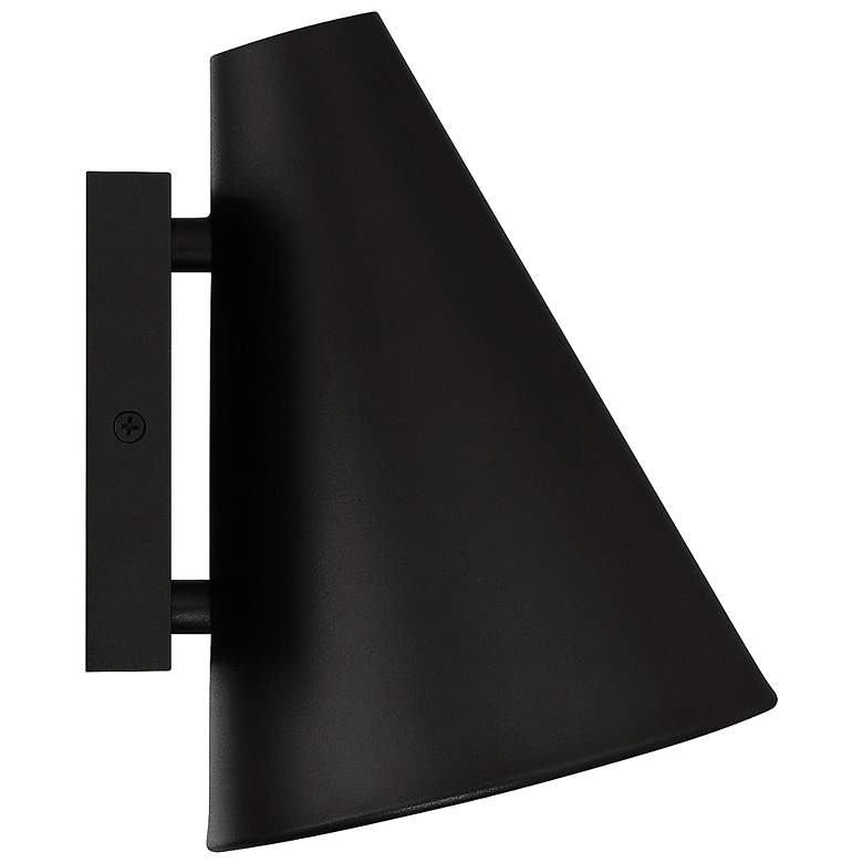 Image 4 Solano Outdoor LED Wall Mount - Square Backplate - Cone Shade more views