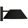 Solano Outdoor LED Wall Mount - Square Backplate - Tapered Shade