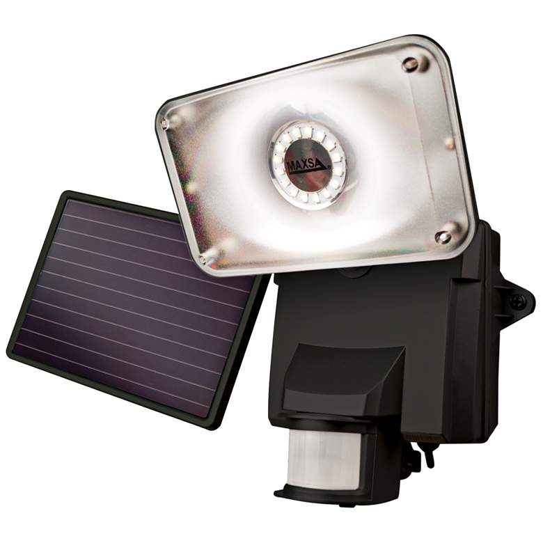 Image 1 Solar Powered LED Floodlight with Security Camera