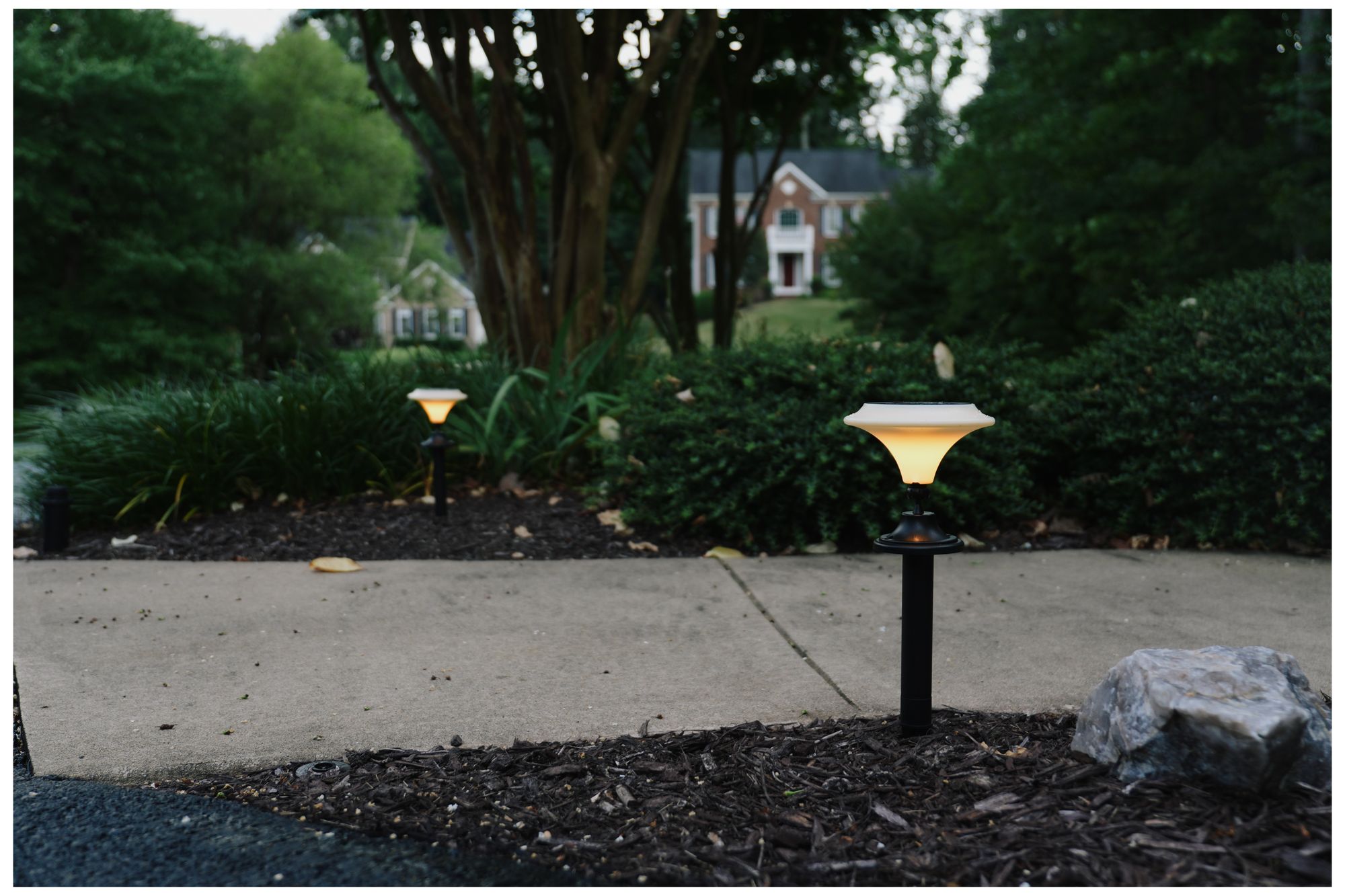 Image 4 Solar-Powered Martini Lamp Lights 2-Pack more views