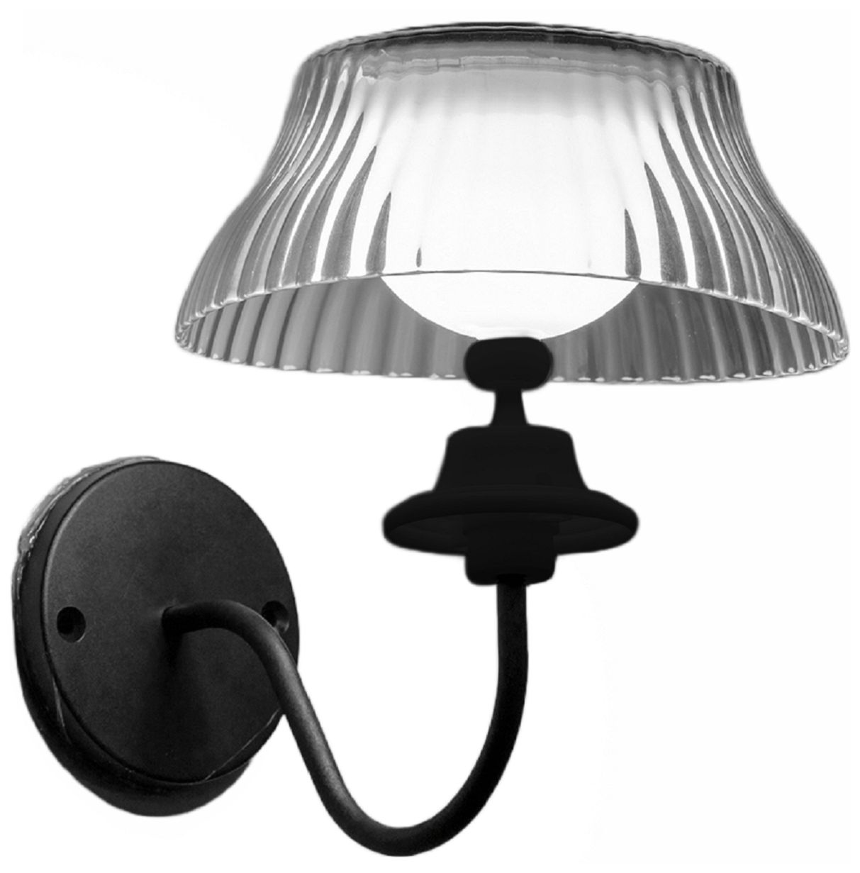 Image 4 Solar-Powered Scallop Lamp Lights more views