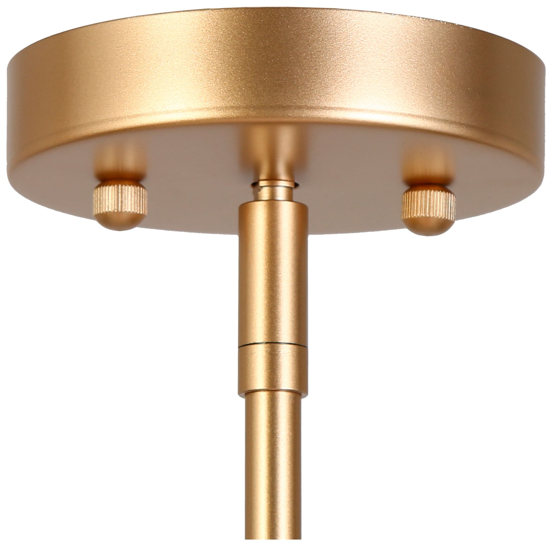 Image 6 Solara 20.5" Wide Beige Gold 1-Light Cotton Thread Chandelier more views