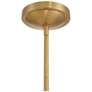 6_Solara 36" Wide Legacy Brass 6-Light LED Chandelier more views
