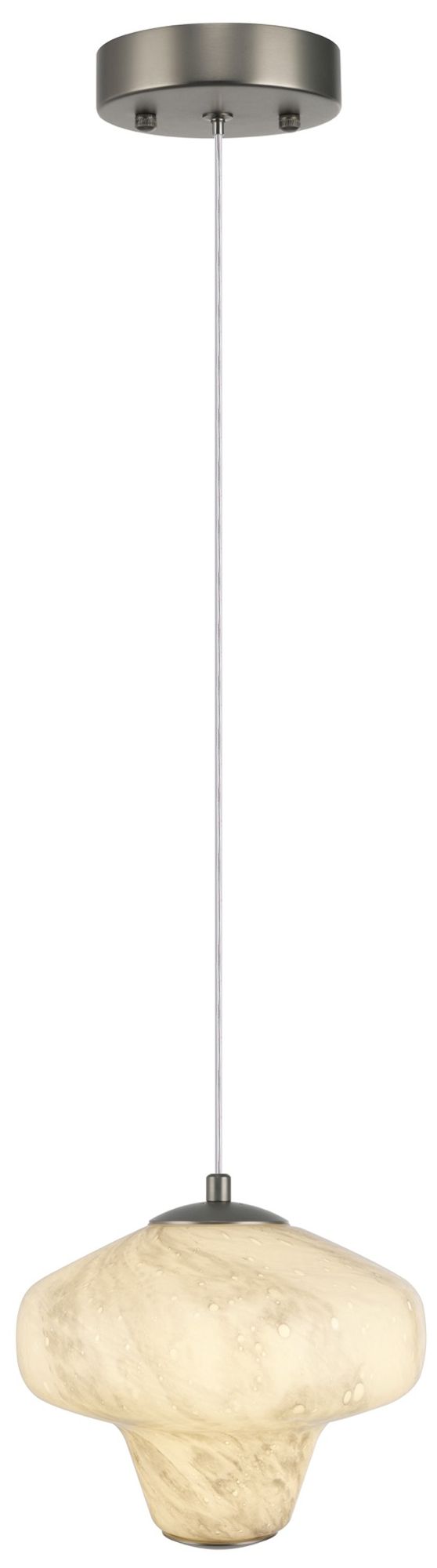 Image 2 Solara 7" Wide Graphite Pendant more views