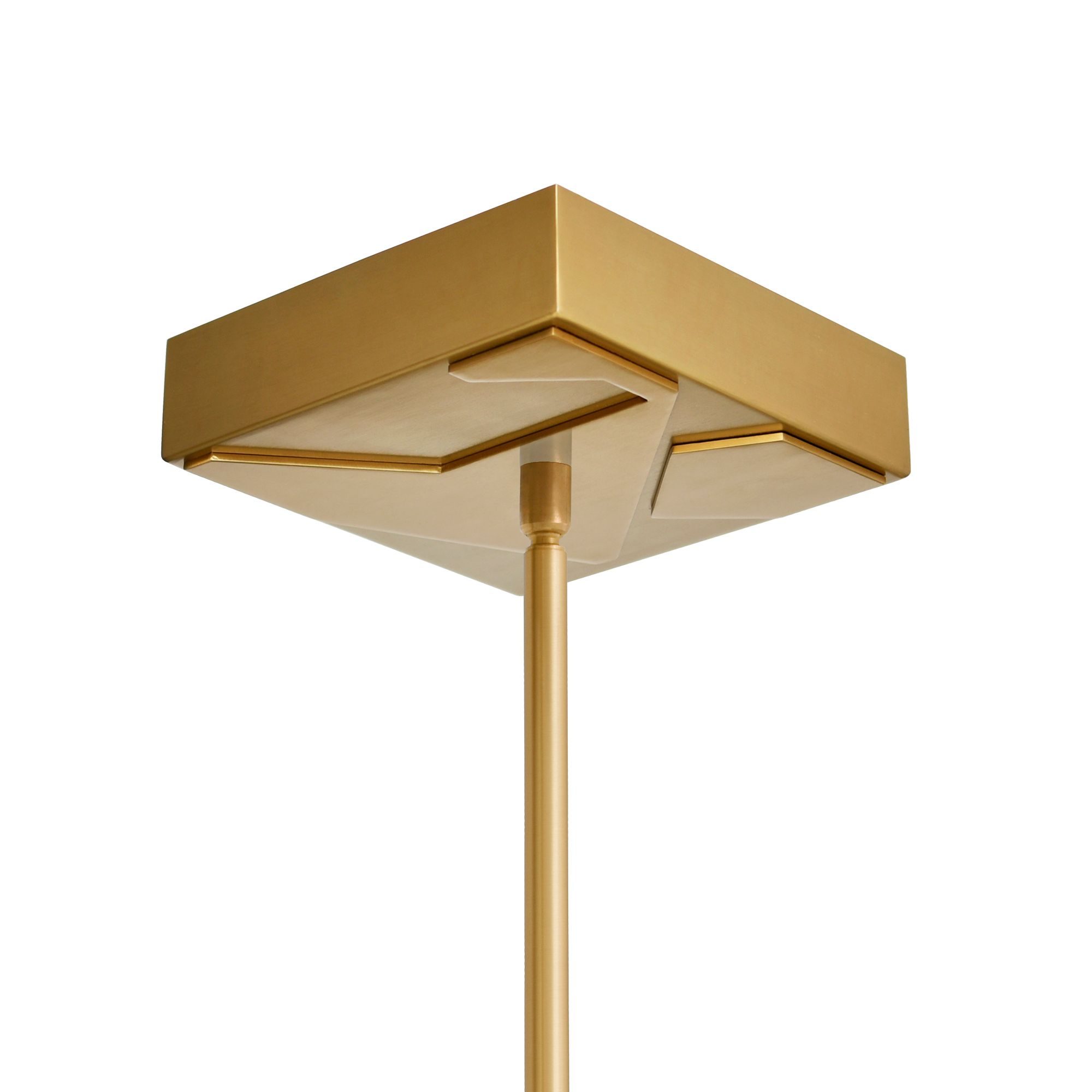 Image 7 Solara Integrated LED 72in Brass Chandelier more views