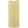 Solare 9" Ivory Melted Wax 3-D Virtual Flame LED Candle