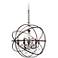 Solaris 40" Wide English Bronze Chandelier