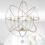 6_Solaris Collection 28" Wide 6-Light Modern Orb Pendant Light more views