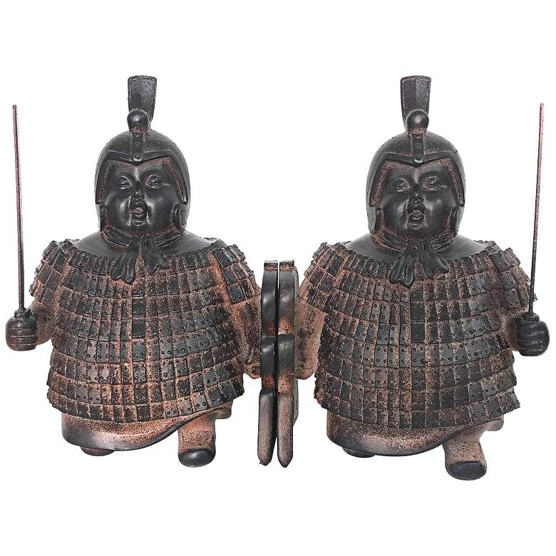 Image 1 Soldier Ant Brown Bookends Set